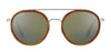 Serengeti GEARY Sunglasses | Size 52 / Bold Gold Red Streacky Acetate / Mineral Polarized Drivers Gold Cat 3 to 3