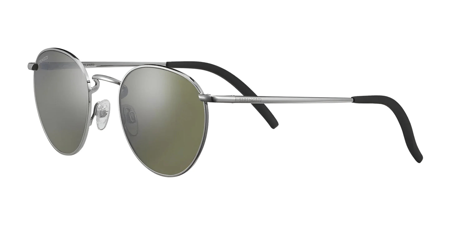 Serengeti Hamel Sunglasses Shiny Silver / Mineral Polarized 555nm Cat 3 to 3