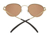 Serengeti HAMEL Sunglasses | Size 50 / Bold Gold Shiny / Mineral Polarized Drivers Gold Cat 3 to 3