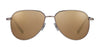 Serengeti HAYWOOD S Sunglasses | Size 55 / Shiny Light Gold / Mineral Non Polarized 555nm Cat 2 to 3