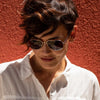 Serengeti HAYWOOD S Sunglasses | Size 55 / Shiny Light Gold / Mineral Non Polarized 555nm Cat 2 to 3