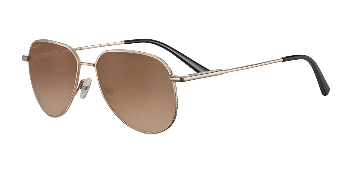 Serengeti HAYWOOD S Sunglasses Shiny Rose Gold / Mineral Non Polarized Drivers Gradient Cat 2 to 3