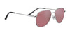 Serengeti HAYWOOD Sunglasses | Size 56 / Shiny Silver / Mineral Polarized Sedona Cat 3 to 3