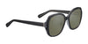 Serengeti HAYWORTH Sunglasses | Size 54 / Shiny Black Transparent Layer / Mineral Polarized 555nm Cat 3 to 3 B4