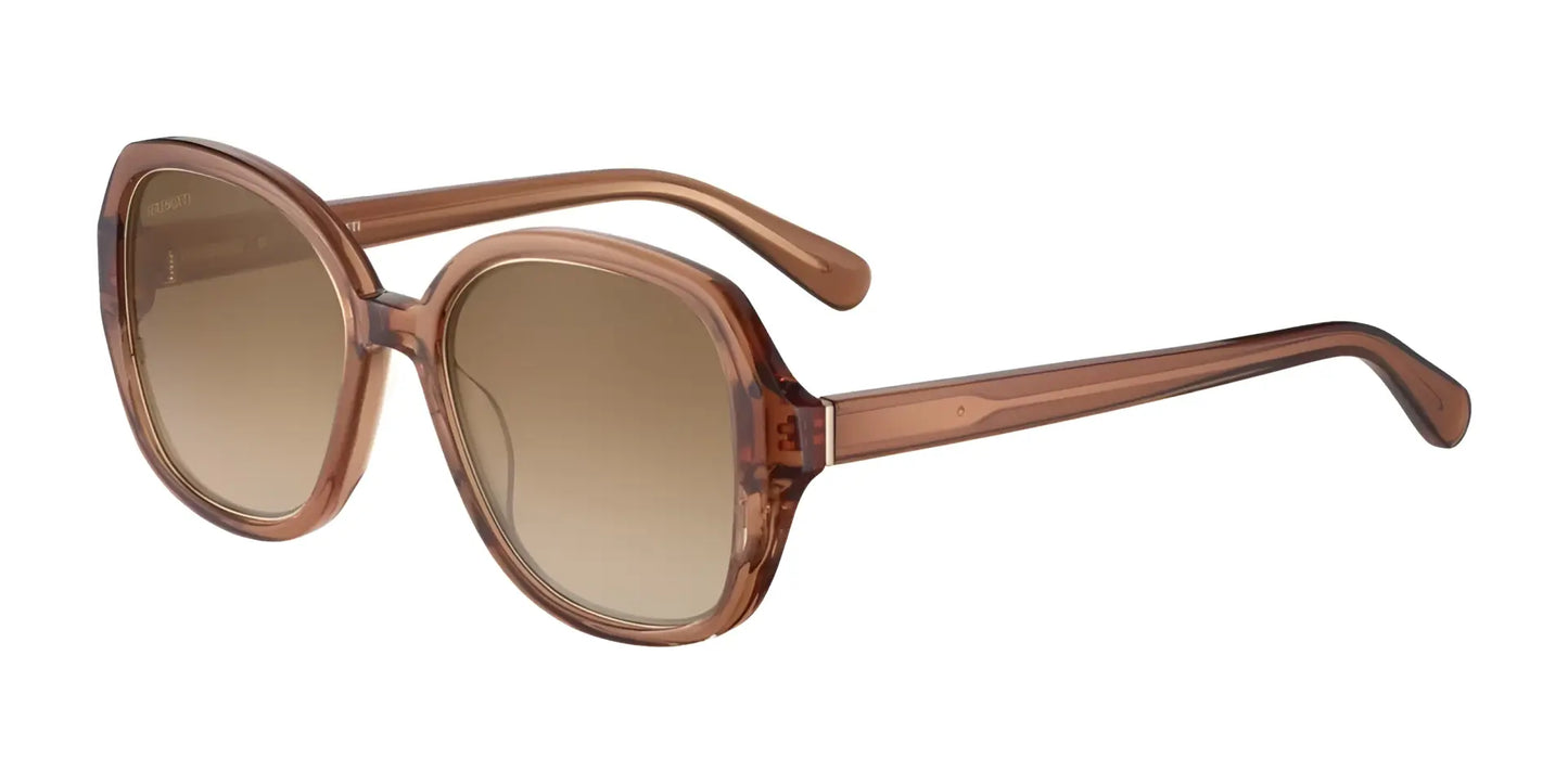 Serengeti HAYWORTH Sunglasses Shiny Crystal Caramel Brown / Mineral Non Polarized Drivers Gradient Cat 2 to 3 B4