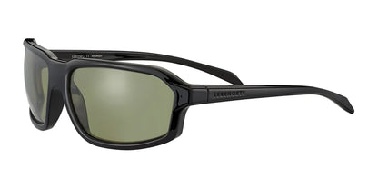 Serengeti HEXT Sunglasses Shiny Black Transparent Layer / Saturn Polarized 555nm Cat 2 to 3 B8