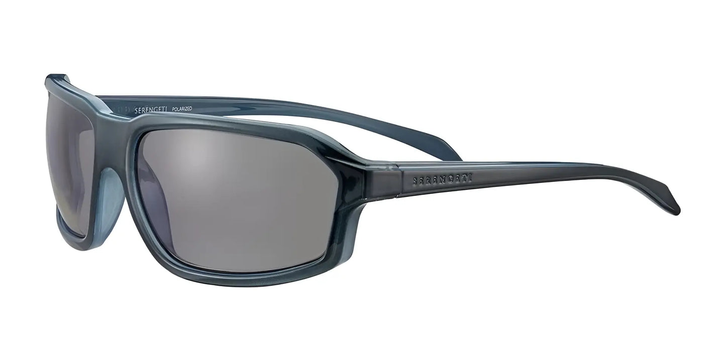 Serengeti HEXT Sunglasses Shiny Dark Blue / Saturn Polarized Smoke Cat 2 to 3 B8