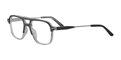 Serengeti JAMES Eyeglasses Shiny Black Transparent Layer