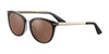 Serengeti JODIE Sunglasses | Size 52 / Shiny Black Transparent Layer / Mineral Non Polarized Drivers Cat 2 to 3