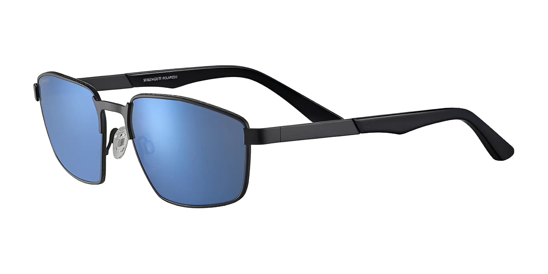 Serengeti KEAN Sunglasses Matte Black / Mineral Polarized 555nm Blue Cat 2 to 3