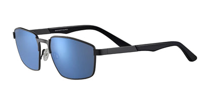 Serengeti KEAN Sunglasses Matte Black / Mineral Polarized 555nm Blue Cat 2 to 3