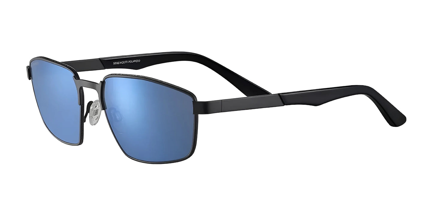 Serengeti KEAN Sunglasses Matte Black / Mineral Polarized 555nm Blue Cat 2 to 3