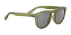 Serengeti KINGMAN Sunglasses | Size 53 / Shiny Milky Khaki / Saturn Polarized Smoke Cat 2 to 3 B4