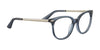 Serengeti LEELEE Eyeglasses | Size 52 / Shiny Black Shiny Gold