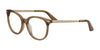 Serengeti LEELEE Eyeglasses | Size 52 / Shiny Crystal Caramel Brown & Shiny Light Gold