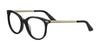 Serengeti LEELEE Eyeglasses | Size 52 / Shiny Black Shiny Gold