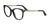 Serengeti LEELEE Eyeglasses | Size 52 / Shiny Black Shiny Gold