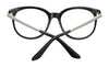 Serengeti LEELEE Eyeglasses | Size 52 / Shiny Black Shiny Gold