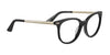 Serengeti LEELEE Eyeglasses | Size 52 / Shiny Black Shiny Gold
