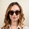 Serengeti LEONORA Sunglasses | Size 51 / Pink Tortoise Shiny / Mineral Polarized Drivers Gradient Cat 2 to 3