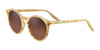 Serengeti LEONORA Sunglasses | Size 51 / Shiny Peach Marble / Mineral Polarized Drivers Gradient Cat 2 to 3