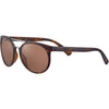 Serengeti LERICI Sunglasses / Matte Black with Matte Black Metal Insert / Mineral Polarized 555nm Cat 3 to 3 / Size 54