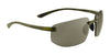 Serengeti LUPTON 2.0 Sunglasses / Rubberised Khaki / PhD 2.0 Polarized 555nm Cat 2 to 3