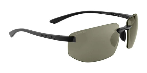 Serengeti LUPTON 2.0 Sunglasses / Black Matte / PhD 2.0 Polarized 555nm Cat 2 to 3