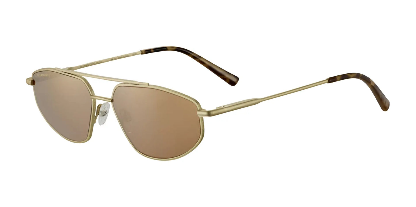 Serengeti MARLON Sunglasses Matte Light Gold / Mineral Polarized Drivers Gold Cat 3 to 3 B4