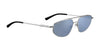 Serengeti MARLON Sunglasses | Size 57 / Shiny Silver / Mineral Polarized 555nm Blue Cat 2 to 3 B4