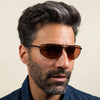 Serengeti MARLON Sunglasses | Size 57 / Brushed Bronze / Mineral Non Polarized Drivers Cat 2 to 3 B4