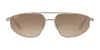 Serengeti MARLON Sunglasses | Size 57 / Brushed Bronze / Mineral Non Polarized Drivers Cat 2 to 3 B4