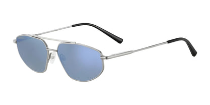 Serengeti MARLON Sunglasses Shiny Silver / Mineral Polarized 555nm Blue Cat 2 to 3 B4