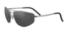 Serengeti MASTEN Sunglasses | Size 43 / Matte Gunmetal / Mineral Polarized 555nm Cat 3 to 3