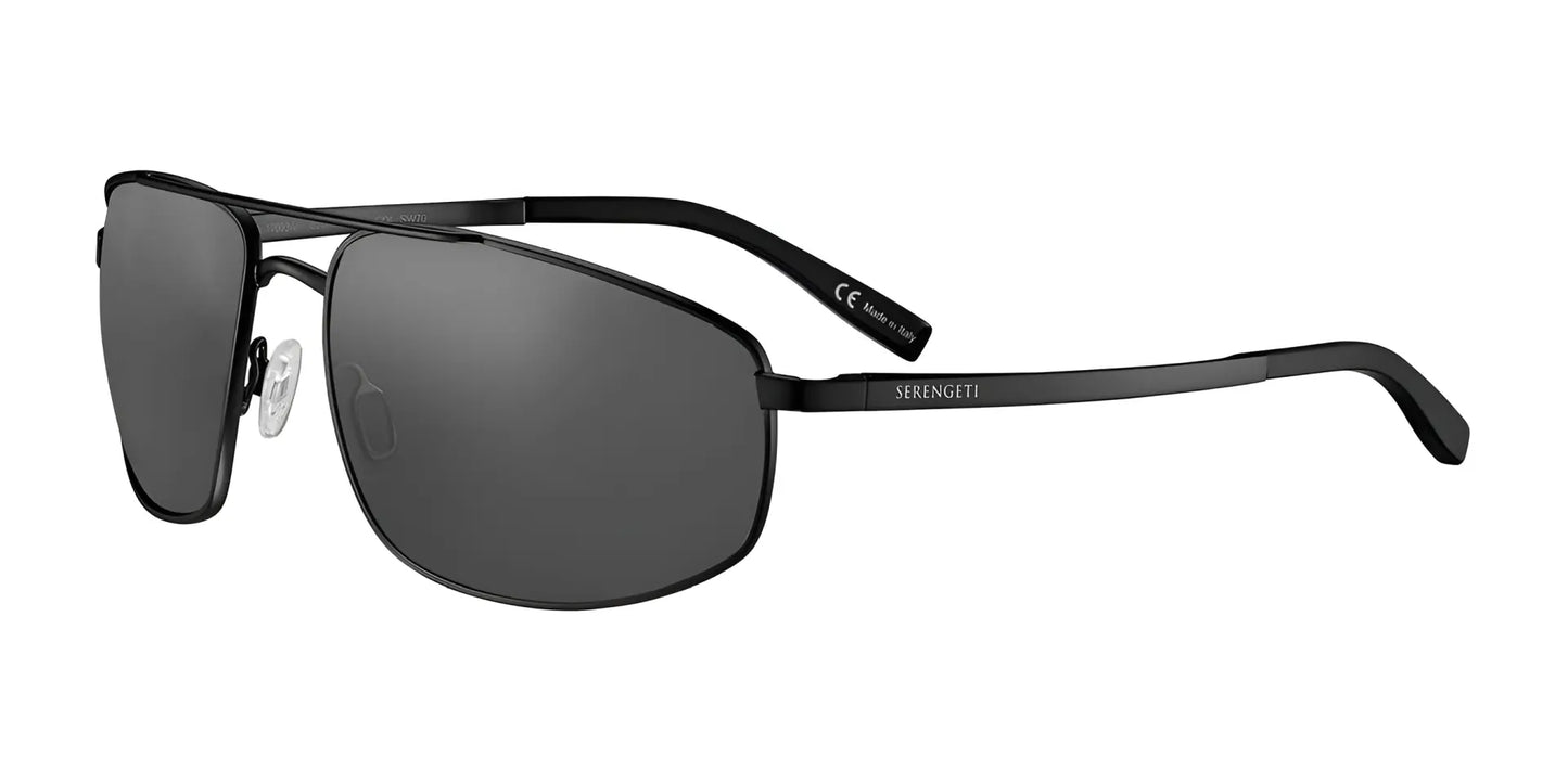 Serengeti MODUGNO 2.0 Sunglasses Matte Black / Mineral Polarized Smoke Cat 2 to 3