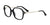 Serengeti NANCIE Eyeglasses | Size 53 / Shiny Black Shiny Gold