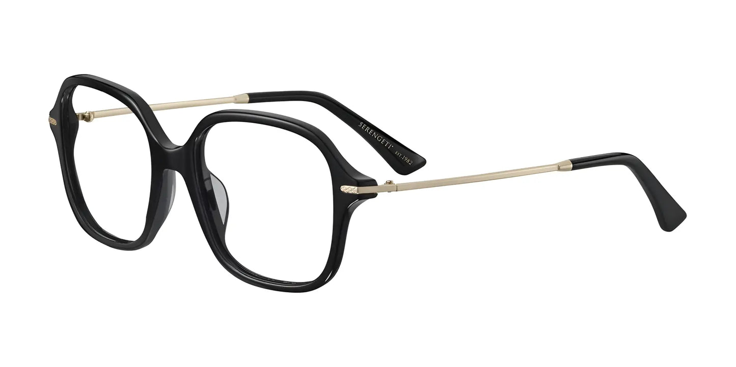 Serengeti NANCIE Eyeglasses Shiny Black Shiny Gold