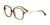 Serengeti NANCIE Eyeglasses | Size 53 / Shiny Crystal Caramel Brown & Shiny Light Gold
