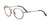 Serengeti NATHANEL Eyeglasses | Size 50 / Shiny Rose Gold & Red Brown