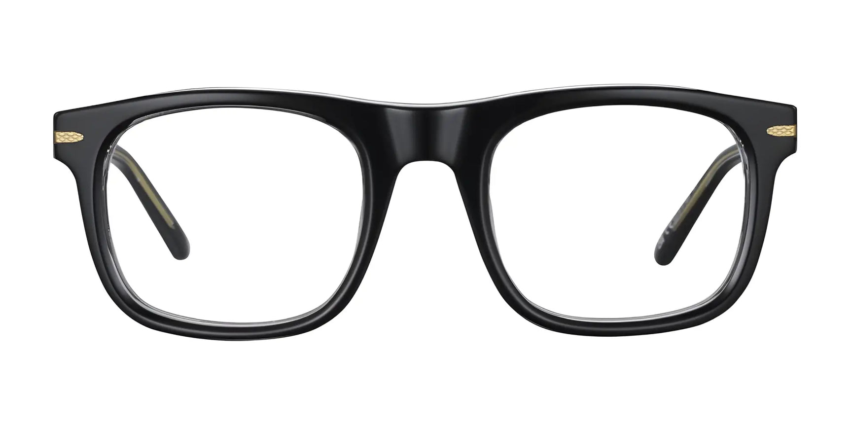 Serengeti NELSON Eyeglasses Shiny Black Transparent Layer