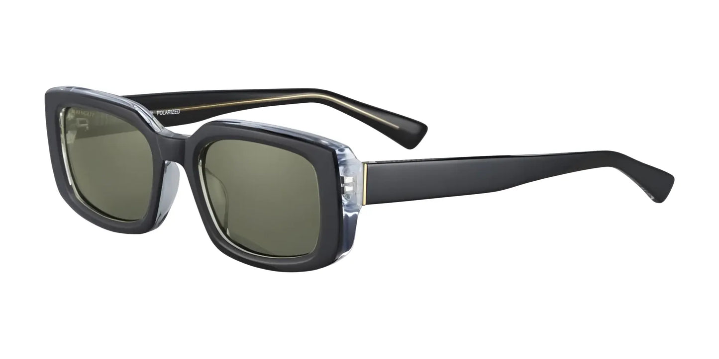 Serengeti NICHOLSON Sunglasses Shiny Black Transparent Layer / Mineral Polarized 555nm Cat 3 to 3 B4