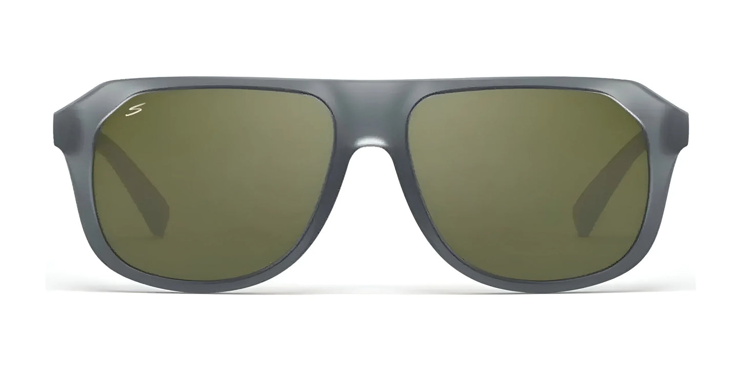 Serengeti Oatman Sunglasses Rubberised Grey / Saturn 555nm Cat 2 to 3