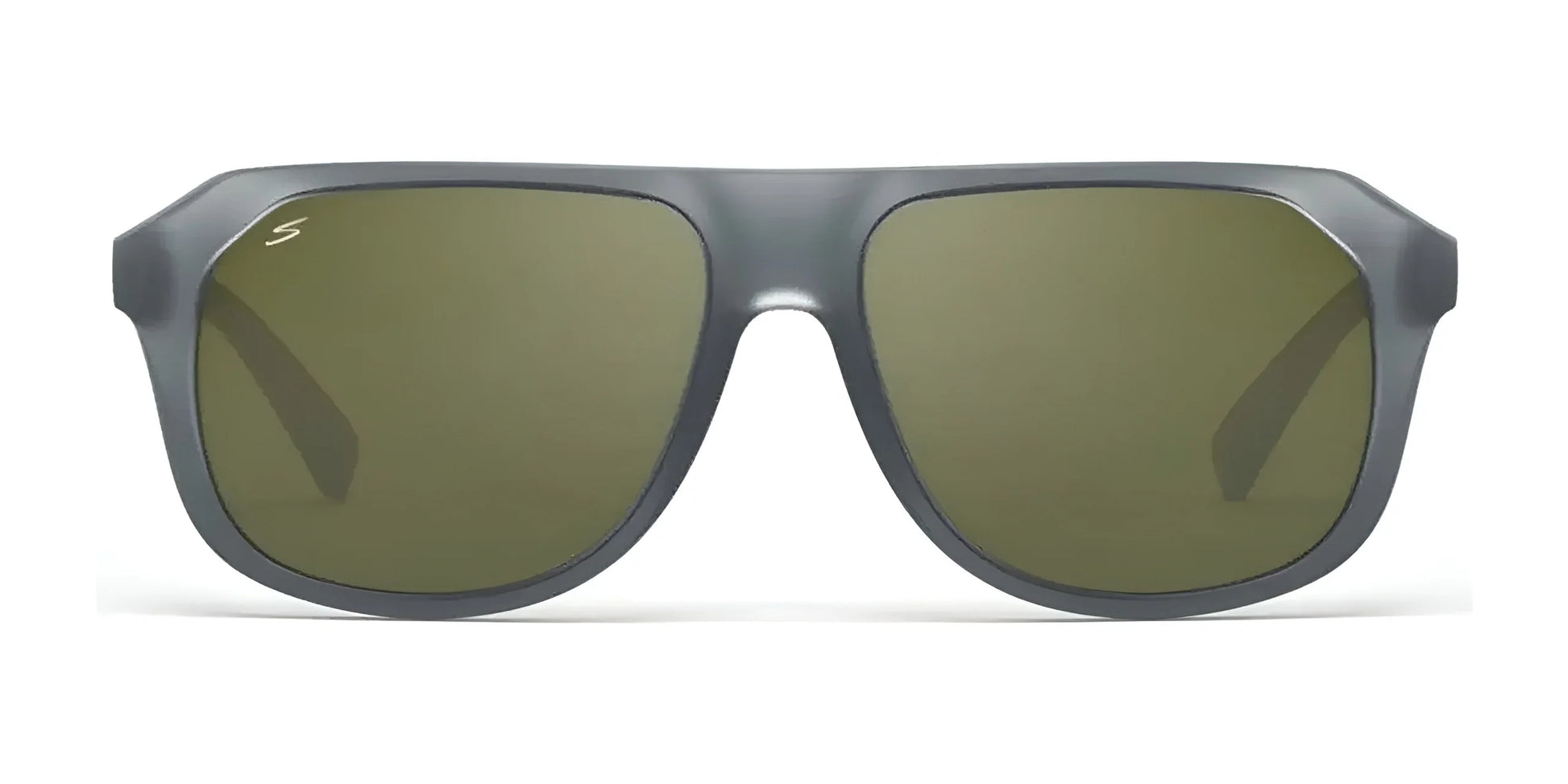 Serengeti Oatman Sunglasses Rubberised Grey / Saturn 555nm Cat 2 to 3