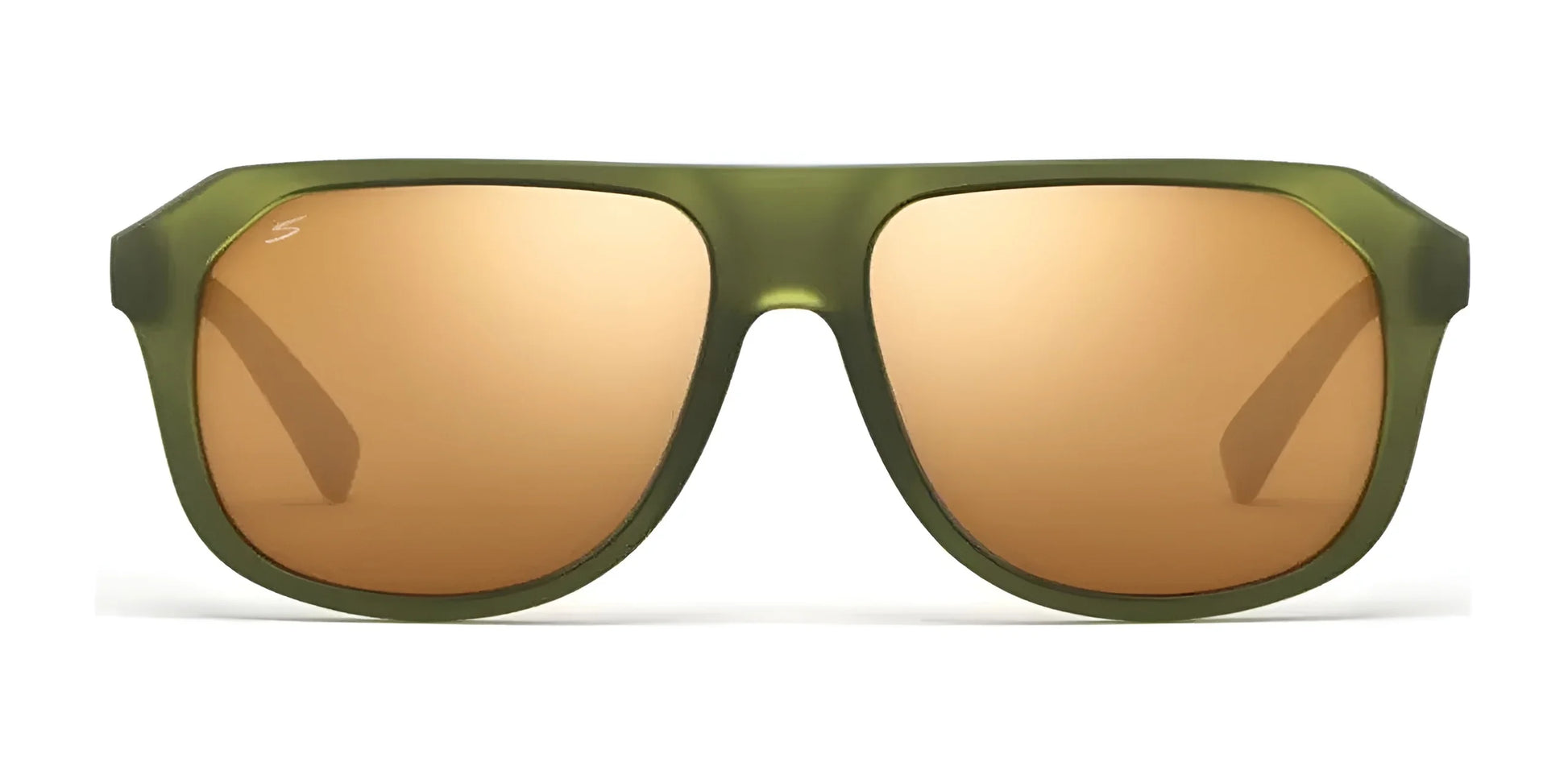 Serengeti Oatman Sunglasses Frosted Khaki / Saturn Polarized Drivers Gold Cat 2 to 3