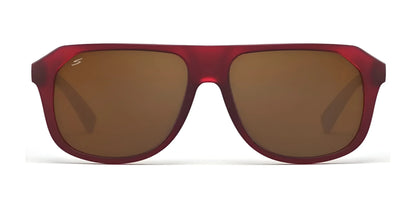 Serengeti Oatman Sunglasses Frosted Crystal Burgundy / Saturn Polarized Drivers Cat 2 to 3
