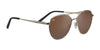 Serengeti OATMAN Sunglasses | Size 57 / Rubberised Peacock Blue / Saturn Polarized 555nm Blue Cat 2 to 3
