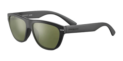 Serengeti PANCHO Sunglasses Matte Black / Mineral Polarized 555nm Cat 3 to 3