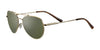 Serengeti PETE Sunglasses | Size 58 / Shiny Gunmetal / Mineral Polarized 555nm Cat 3 to 3