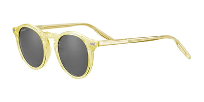 Serengeti RAFFAELE Sunglasses Shiny Milky Lemon / Mineral Polarized Smoke Cat 2 to 3