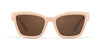 Serengeti ROLLA Sunglasses | Size 54 / Matte Crystal Pink / Saturn Drivers Cat 2 to 3